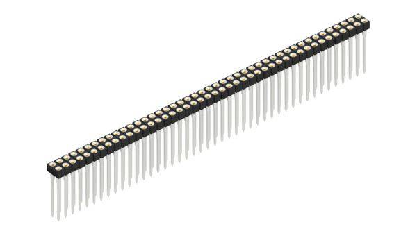 Fischer Elektronik Buchsenleiste (Präzision) Anzahl Reihen: 2 10041687 10St.