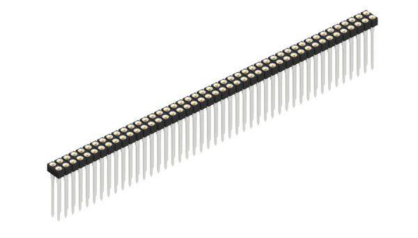 Fischer Elektronik Buchsenleiste (Präzision) Anzahl Reihen: 2 10041689 10St.