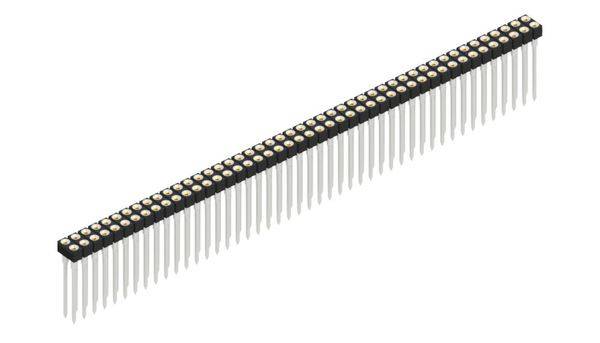 Fischer Elektronik Buchsenleiste (Präzision) Anzahl Reihen: 2 10041691 10St.