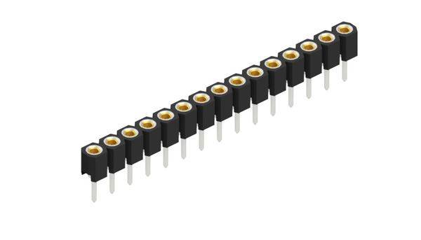 Fischer Elektronik Buchsenleiste (Präzision) Anzahl Reihen: 1 10041814 10St.