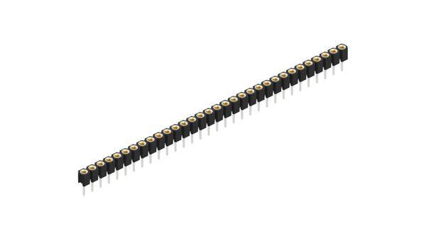 Fischer Elektronik Buchsenleiste (Präzision) Anzahl Reihen: 1 10041831 10St.