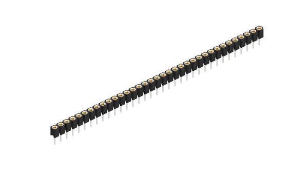 Fischer Elektronik Buchsenleiste (Präzision) Anzahl Reihen: 1 10041833 10St.