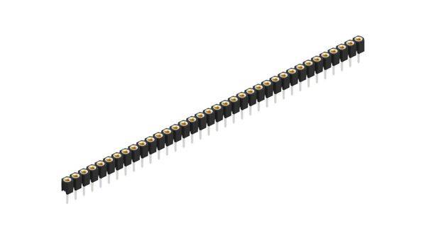 Fischer Elektronik Buchsenleiste (Präzision) Anzahl Reihen: 1 10041834 10St.