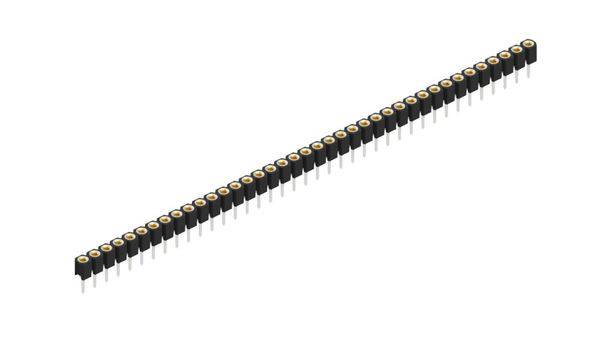 Fischer Elektronik Buchsenleiste (Präzision) Anzahl Reihen: 1 10041837 10St.