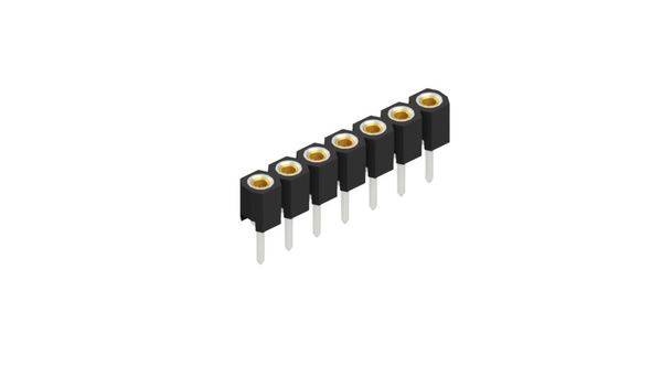 Fischer Elektronik Buchsenleiste (Präzision) Anzahl Reihen: 1 10041805 10St.