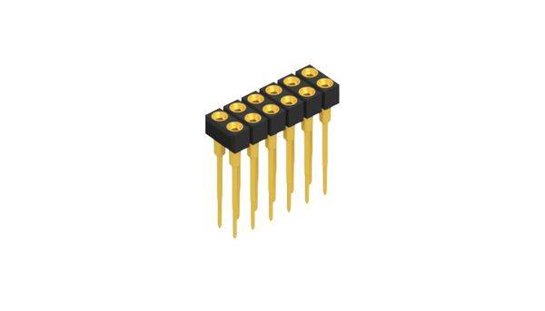 Fischer Elektronik Buchsenleiste (Präzision) Anzahl Reihen: 2 10042044 10St.