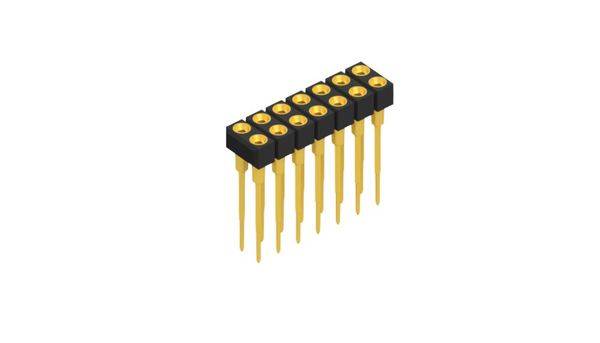 Fischer Elektronik Buchsenleiste (Präzision) Anzahl Reihen: 2 10042048 10St.