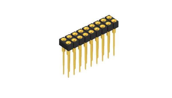 Fischer Elektronik Buchsenleiste (Präzision) Anzahl Reihen: 2 10042056 10St.