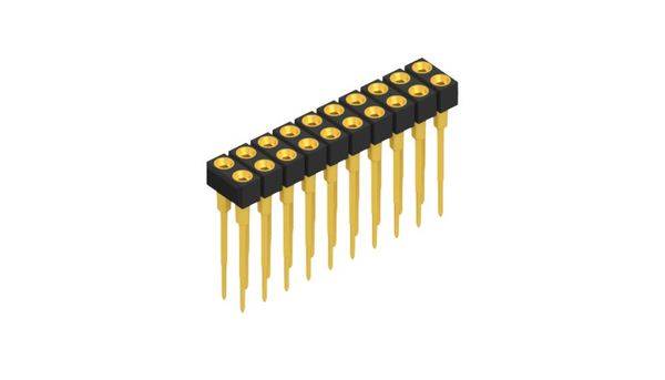 Fischer Elektronik Buchsenleiste (Präzision) Anzahl Reihen: 2 10042060 10St.