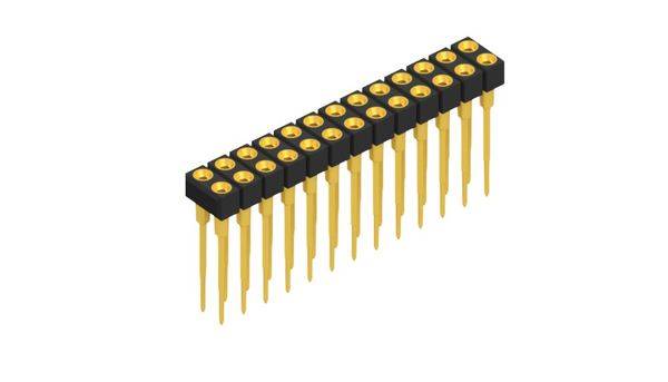 Fischer Elektronik Buchsenleiste (Präzision) Anzahl Reihen: 2 10042072 10St.