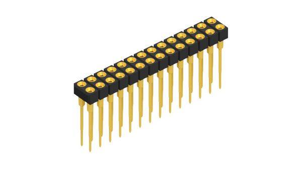 Fischer Elektronik Buchsenleiste (Präzision) Anzahl Reihen: 2 10042076 10St.