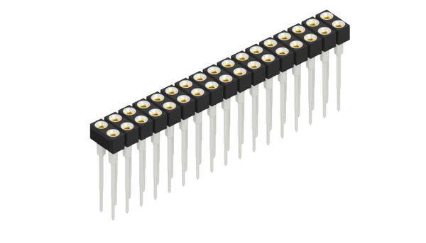 Fischer Elektronik Buchsenleiste (Präzision) Anzahl Reihen: 2 10042089 10St.