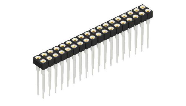 Fischer Elektronik Buchsenleiste (Präzision) Anzahl Reihen: 2 10042093 10St.