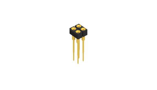 Fischer Elektronik Buchsenleiste (Präzision) Anzahl Reihen: 2 10042025 10St.