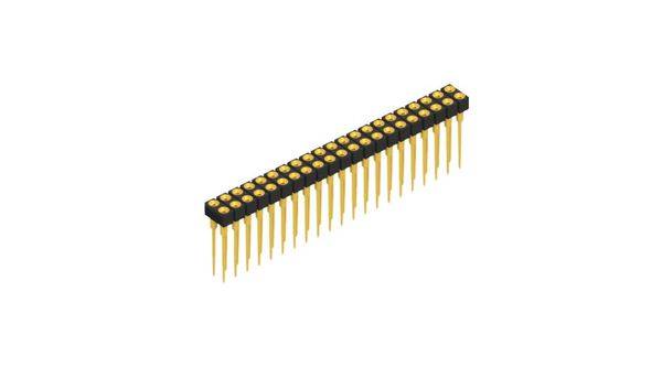 Fischer Elektronik Buchsenleiste (Präzision) Anzahl Reihen: 2 10042103 10St.