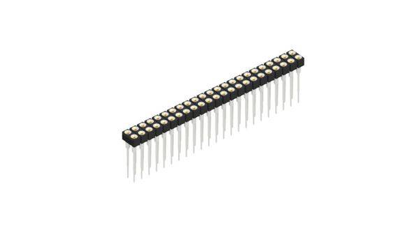 Fischer Elektronik Buchsenleiste (Präzision) Anzahl Reihen: 2 10042113 10St.