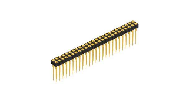 Fischer Elektronik Buchsenleiste (Präzision) Anzahl Reihen: 2 10042119 10St.