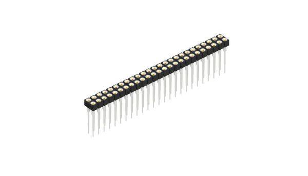 Fischer Elektronik Buchsenleiste (Präzision) Anzahl Reihen: 2 10042121 10St.