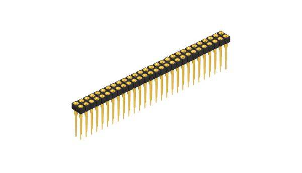 Fischer Elektronik Buchsenleiste (Präzision) Anzahl Reihen: 2 10042131 10St.