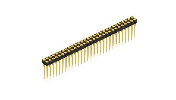 Fischer Elektronik Buchsenleiste (Präzision) Anzahl Reihen: 2 10042135 10St.