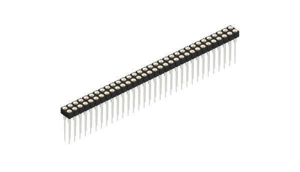Fischer Elektronik Buchsenleiste (Präzision) Anzahl Reihen: 2 10042149 10St.
