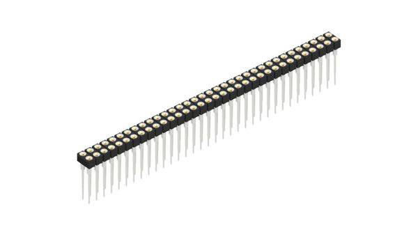 Fischer Elektronik Buchsenleiste (Präzision) Anzahl Reihen: 2 10042157 10St.