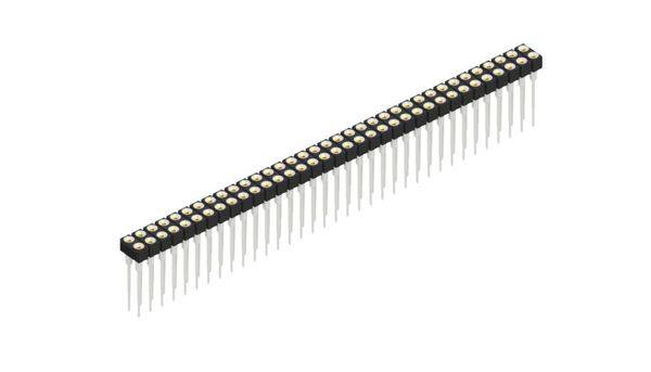 Fischer Elektronik Buchsenleiste (Präzision) Anzahl Reihen: 2 10042161 10St.