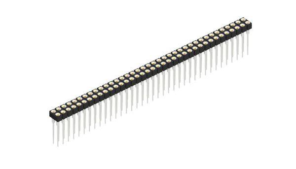 Fischer Elektronik Buchsenleiste (Präzision) Anzahl Reihen: 2 10042169 10St.