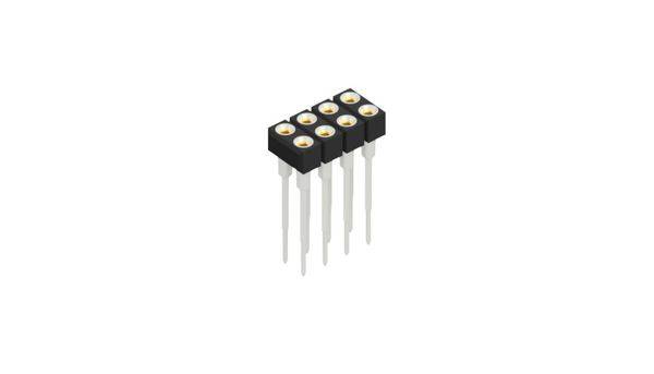 Fischer Elektronik Buchsenleiste (Präzision) Anzahl Reihen: 2 10042034 10St.