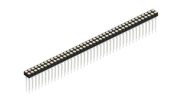 Fischer Elektronik Buchsenleiste (Präzision) Anzahl Reihen: 2 10042181 10St.