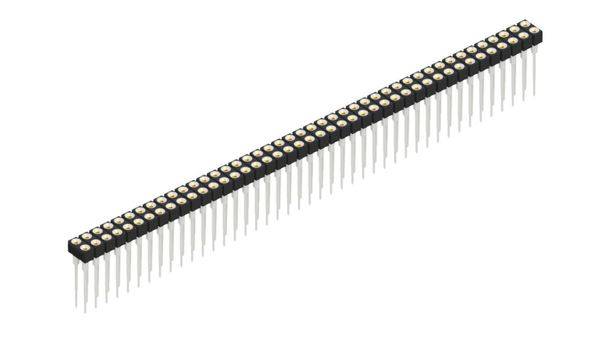 Fischer Elektronik Buchsenleiste (Präzision) Anzahl Reihen: 2 10042193 10St.