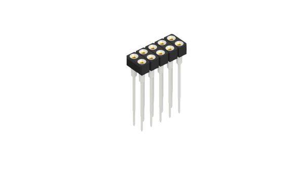 Fischer Elektronik Buchsenleiste (Präzision) Anzahl Reihen: 2 10042043 10St.