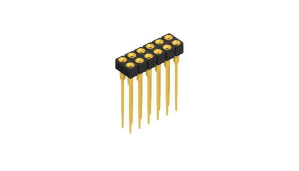 Fischer Elektronik Buchsenleiste (Präzision) Anzahl Reihen: 2 10042045 10St.