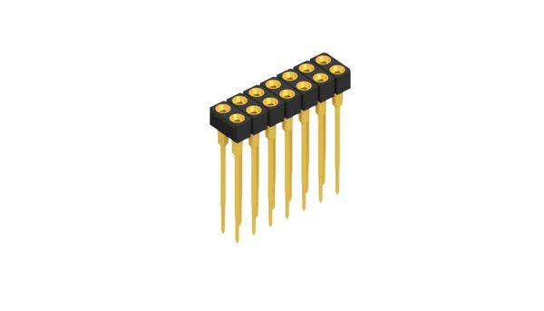 Fischer Elektronik Buchsenleiste (Präzision) Anzahl Reihen: 2 10042049 10St.