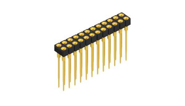 Fischer Elektronik Buchsenleiste (Präzision) Anzahl Reihen: 2 10042069 10St.