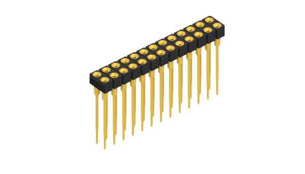 Fischer Elektronik Buchsenleiste (Präzision) Anzahl Reihen: 2 10042073 10St.