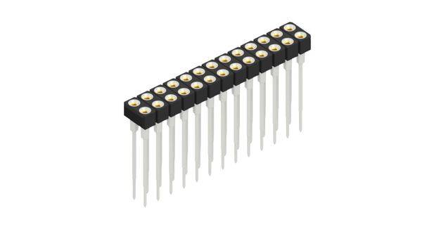 Fischer Elektronik Buchsenleiste (Präzision) Anzahl Reihen: 2 10042075 10St.