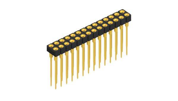 Fischer Elektronik Buchsenleiste (Präzision) Anzahl Reihen: 2 10042077 10St.