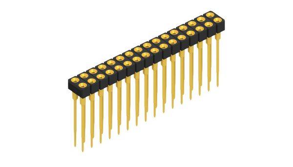 Fischer Elektronik Buchsenleiste (Präzision) Anzahl Reihen: 2 10042084 10St.