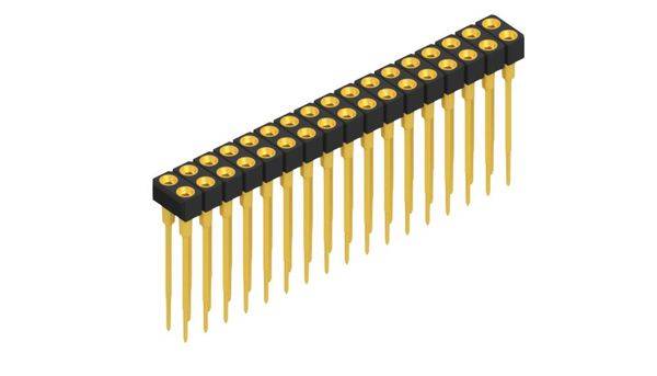 Fischer Elektronik Buchsenleiste (Präzision) Anzahl Reihen: 2 10042088 10St.