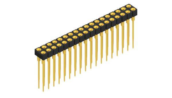 Fischer Elektronik Buchsenleiste (Präzision) Anzahl Reihen: 2 10042092 10St.
