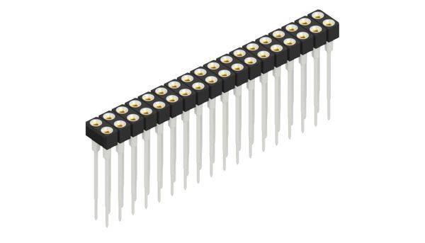 Fischer Elektronik Buchsenleiste (Präzision) Anzahl Reihen: 2 10042094 10St.