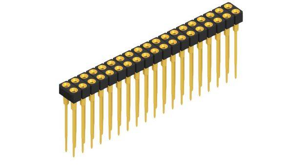 Fischer Elektronik Buchsenleiste (Präzision) Anzahl Reihen: 2 10042096 10St.