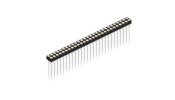 Fischer Elektronik Buchsenleiste (Präzision) Anzahl Reihen: 2 10042130 10St.