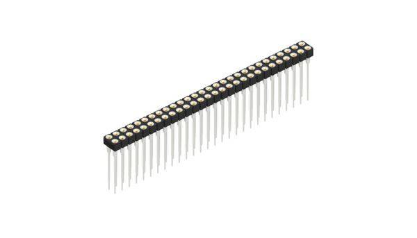 Fischer Elektronik Buchsenleiste (Präzision) Anzahl Reihen: 2 10042134 10St.