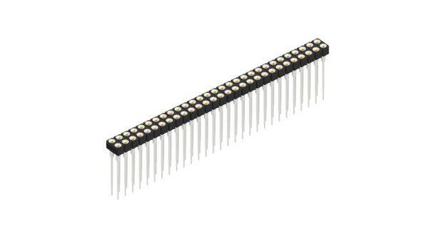 Fischer Elektronik Buchsenleiste (Präzision) Anzahl Reihen: 2 10042138 10St.