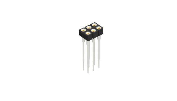 Fischer Elektronik Buchsenleiste (Präzision) Anzahl Reihen: 2 10042032 10St.