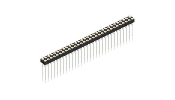 Fischer Elektronik Buchsenleiste (Präzision) Anzahl Reihen: 2 10042142 10St.