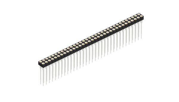 Fischer Elektronik Buchsenleiste (Präzision) Anzahl Reihen: 2 10042154 10St.