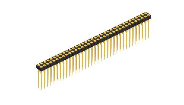 Fischer Elektronik Buchsenleiste (Präzision) Anzahl Reihen: 2 10042160 10St.